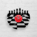 CHESS PLAYER - Vinyl Record Clock