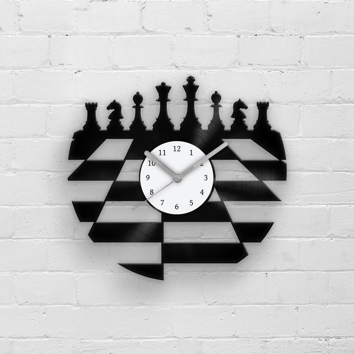 CHESS PLAYER - Vinyl Record Wall Clock
