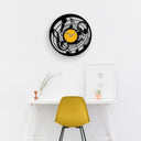 MUSIC INSTRUMENTS - Vinyl Clock