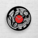 MUSIC INSTRUMENTS - Vinyl Clock