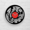 MUSIC INSTRUMENTS - Vinyl Clock
