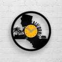 CALIFORNIA STATE MAP - Vinyl Record Wall Clock