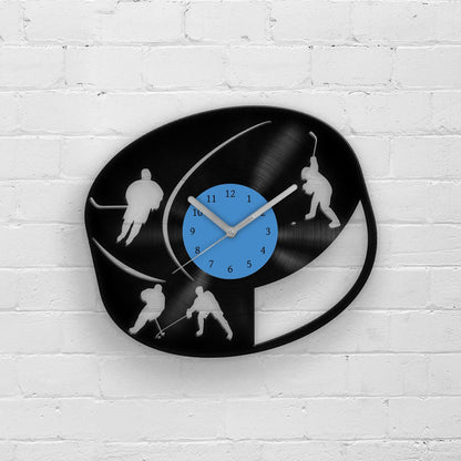 ICE HOCKEY - Unique Vinyl Clock