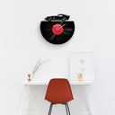 VINTAGE SPORTS CAR - Vinyl Clock 12"