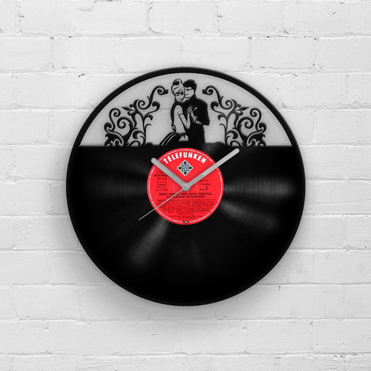 WEDDING GIFT - HUSBAND and WIFE - Vinyl Record Clock