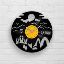 JAPAN SILHOUETTE - Vinyl Record Clock