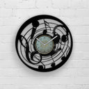 MUSIC INSTRUMENTS - Vinyl Clock
