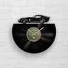 VINTAGE SPORTS CAR - Vinyl Clock 12"