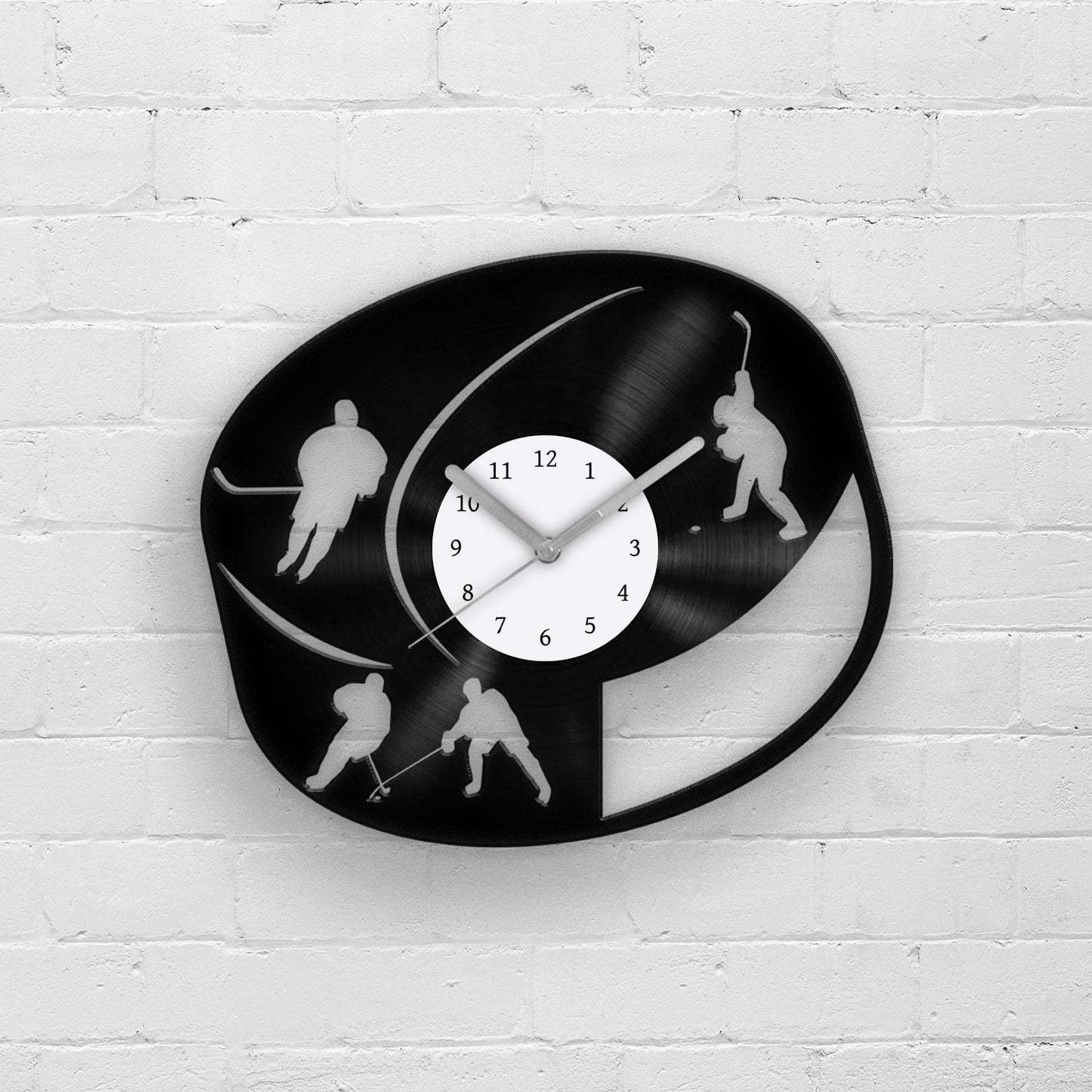 ICE HOCKEY - Unique Vinyl Clock