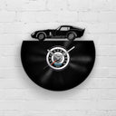 VINTAGE SPORTS CAR - Vinyl Clock 12"