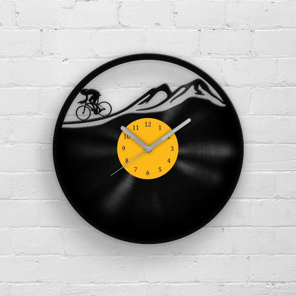 CYCLIST - Vinyl Clock