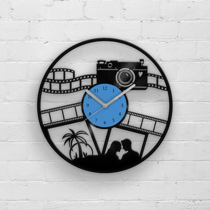 PHOTOGRAPHER - PHOTOGRAPHY ENTHUSIAST - Vinyl Record Clock