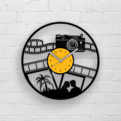 PHOTOGRAPHER - PHOTOGRAPHY ENTHUSIAST - Vinyl Record Clock