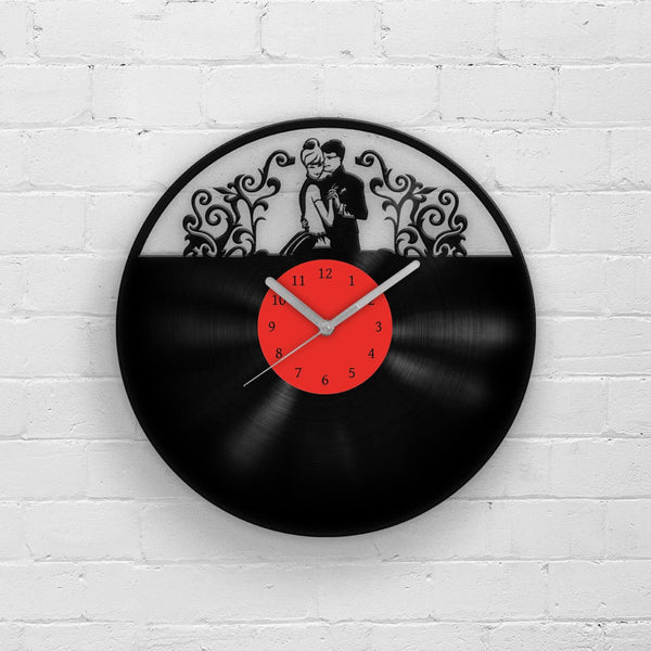 WEDDING GIFT - HUSBAND and WIFE - Vinyl Record Clock