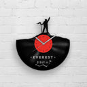 MOUNT EVEREST - GIFT FOR CLIMBERS - Vinyl Record Clock