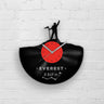 MOUNT EVEREST - GIFT FOR CLIMBERS - Vinyl Record Clock