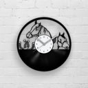 HORSE PORTRAIT - Vinyl Record Clock