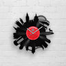 LONDON CITY SKYLINE - vinyl record clock