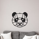 PANDA THEMED wooden wall hanging