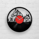 HORSE PORTRAIT - Vinyl Record Clock
