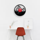 HORSE PORTRAIT - Vinyl Record Clock