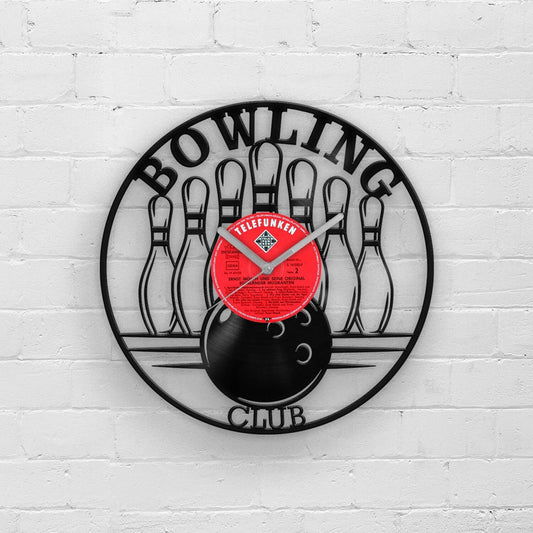 BOWLER GIFT - Vinyl Record Wall Clock