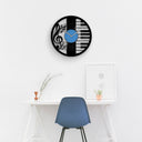 PIANIST - Vinyl Record Wall Clock