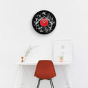 HUNTER THEMED Vinyl Record Wall Clock