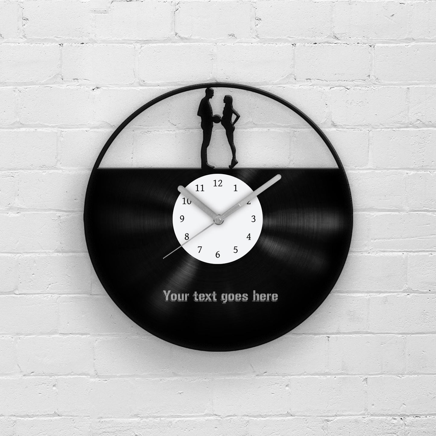 PERSONALIZED VINYL CLOCK for PARENTS