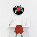 HAIR SALON DECORATION - HAIRDRESSER - Vinyl Record Clock