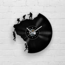 CLIMBING MEN - Vinyl Record Wall Clock