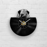 FUNNY PUG PORTRAIT - Vinyl Record Wall Clock